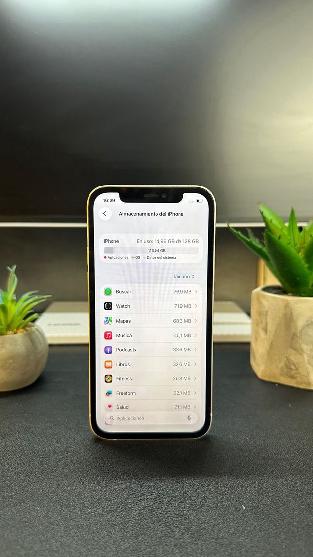 iPhone 12 100% Salud de batería