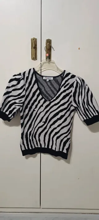 Jersey Morgan Rayas Cebra Talla S