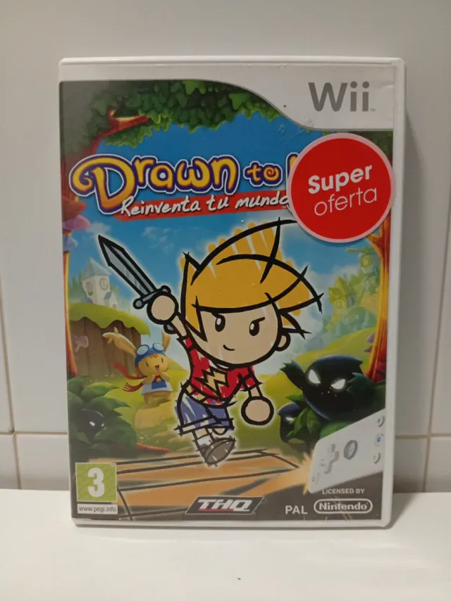 Juego Wii Drawn to Life: Reinventa tu mundo