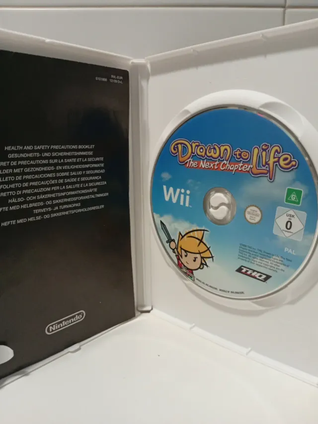 Juego Wii Drawn to Life: Reinventa tu mundo