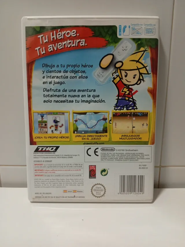 Juego Wii Drawn to Life: Reinventa tu mundo