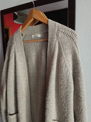 Chaqueta larga mujer