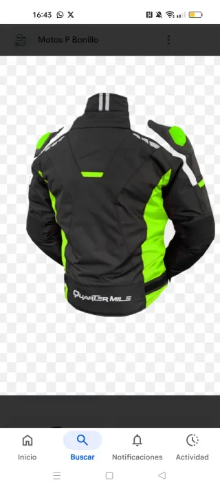 Chaqueta Moto Quarter Mile Strike X