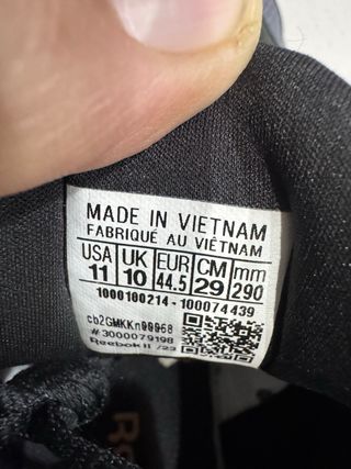 Reebok Pump Premier Talla 44.5