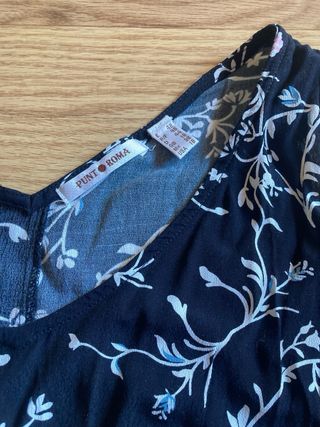 Camisa floral de Punto Roma