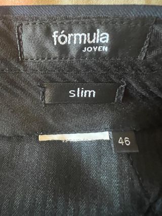 Traje de chaqueta (Corte Inglés)