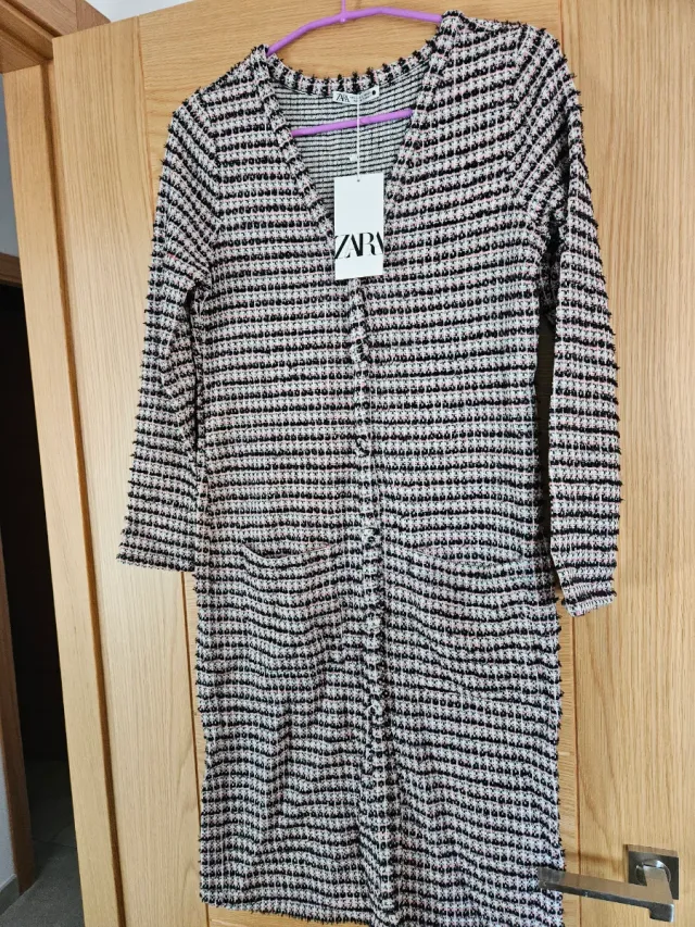 Vestido/Chaqueta Zara Multicolor