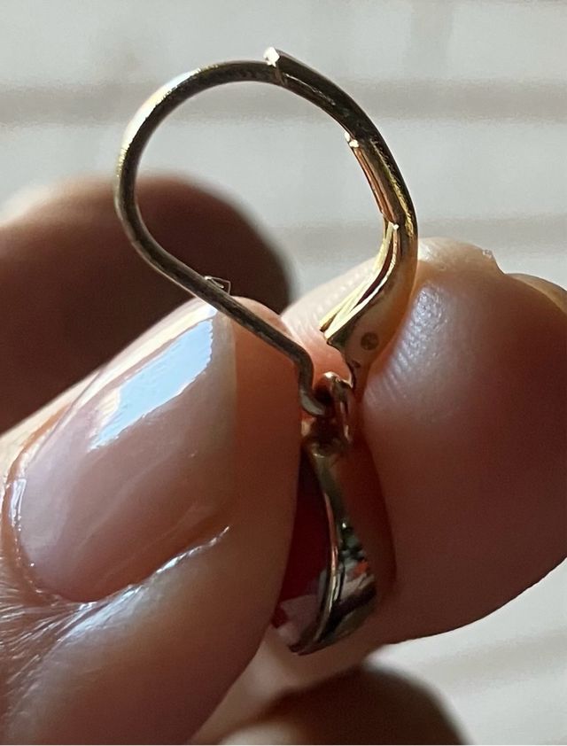 Pendientes Yanbal baño oro