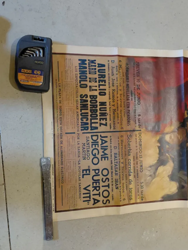 Cartel Toros Barcelona Plaza Monumental