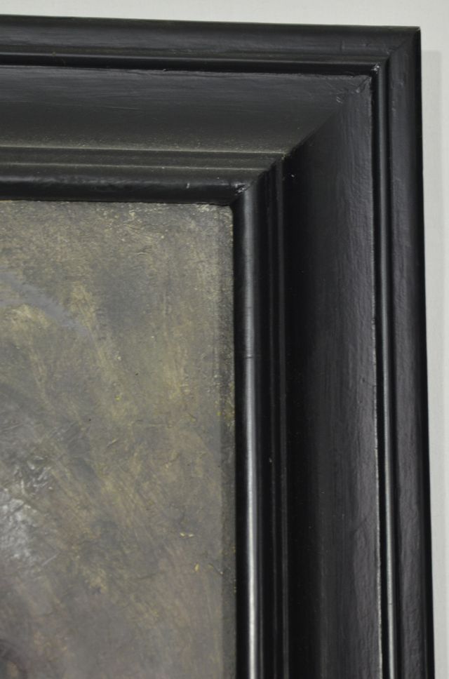 Antico dipinto olio su tela '800