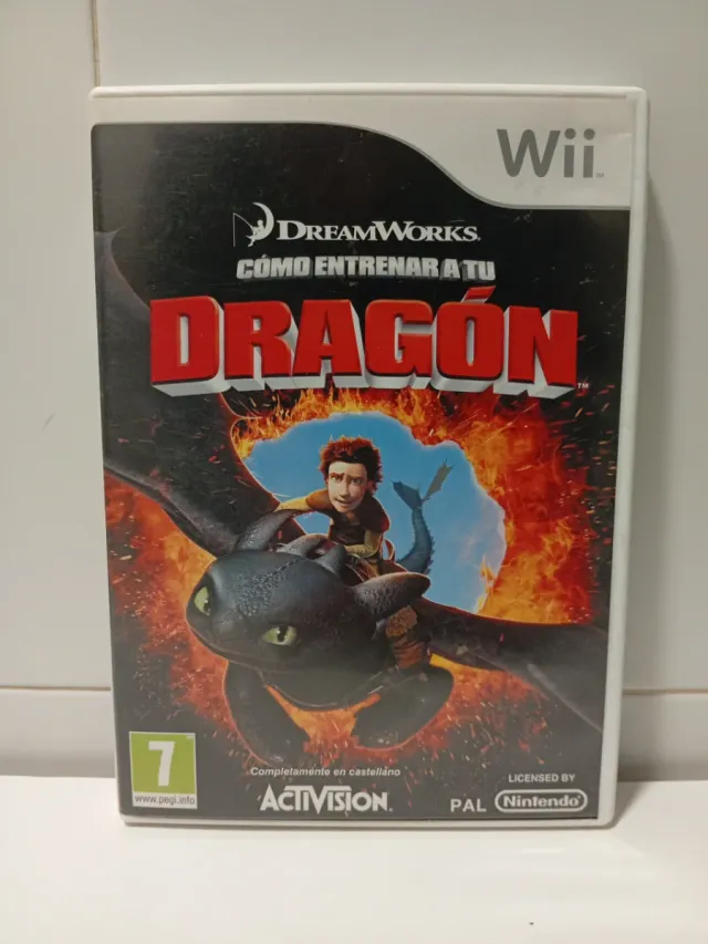 Videojuego Wii Cómo Entrenar a tu Dragón