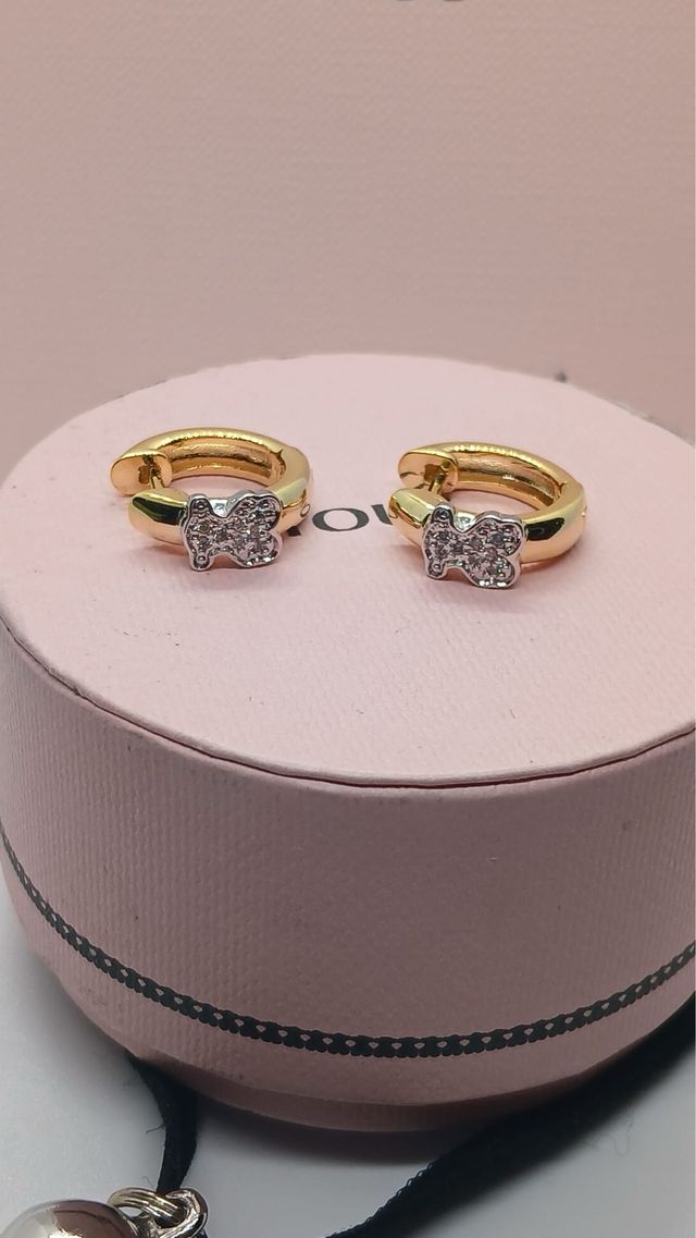 Pendientes Tous Mariposa Dorados y Plateados