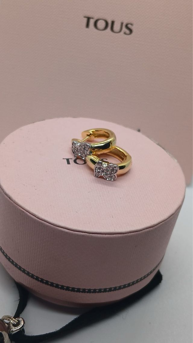 Pendientes Tous Mariposa Dorados y Plateados