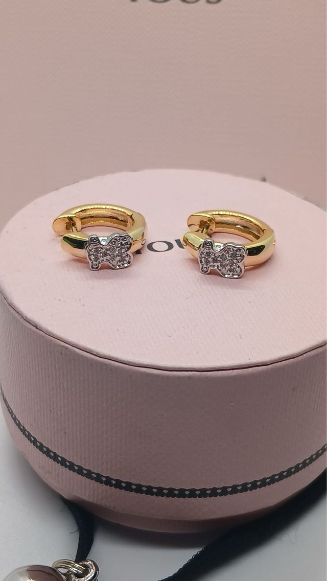 Pendientes Tous Mariposa Dorados y Plateados