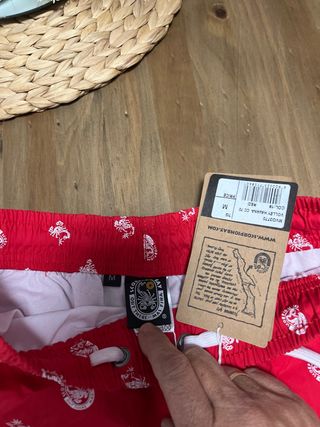 Bañador Scorpion Bay Talla M Rojo