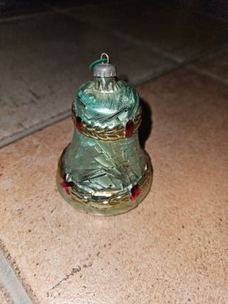 Campana Decorativa Vetro Natale