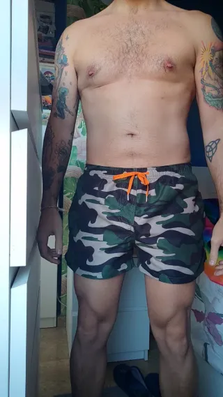 Bañador Estampado Militar