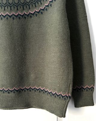 Jersey estilo nórdico verde