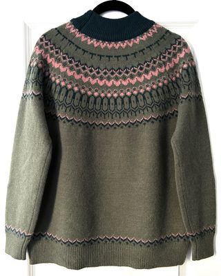 Jersey estilo nórdico verde