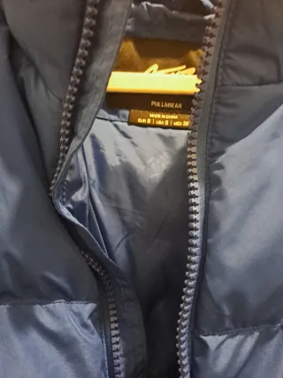 Cazadora Pull&Bear azul talla S