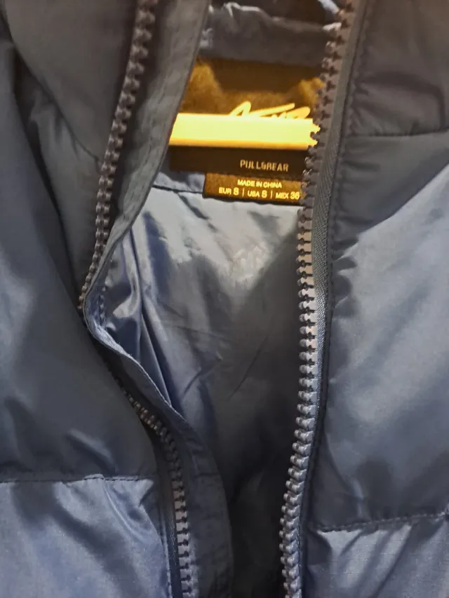 Cazadora Pull&Bear azul talla S