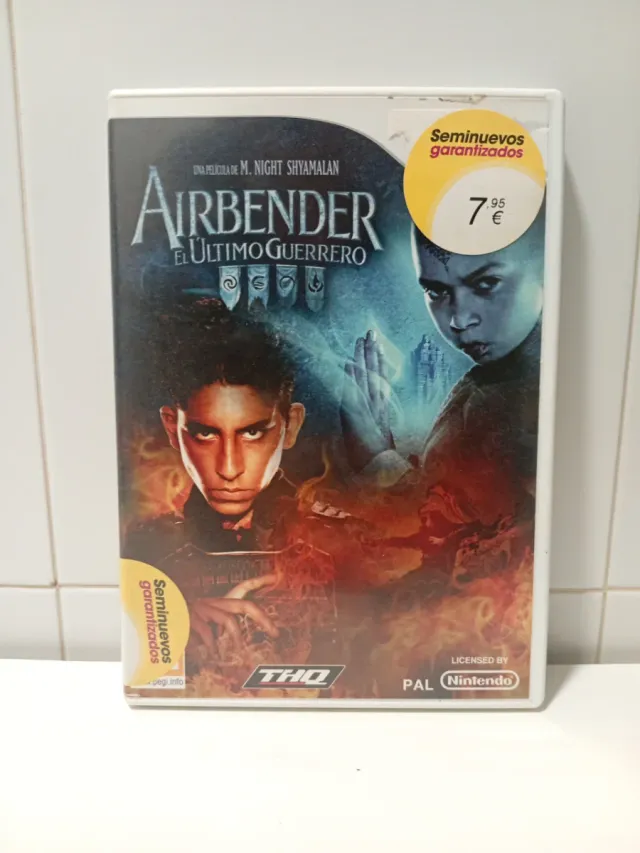 Videojuego Airbender El Último Guerrero Wii