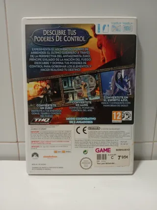 Videojuego Airbender El Último Guerrero Wii