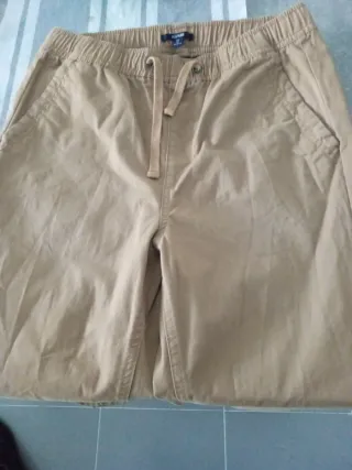 Pantalón Jogger Kiabi Beige Hombre