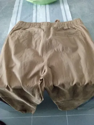 Pantalón Jogger Kiabi Beige Hombre