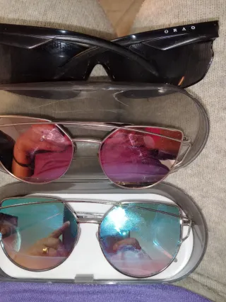 Gafas de sol ORAO negras y multicolor