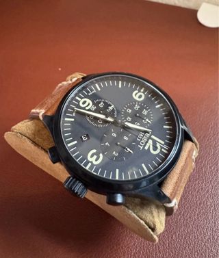 Tissot Chrono XL T116.617.36.057.00 Negro/Marrón