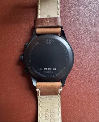 Tissot Chrono XL T116.617.36.057.00 Negro/Marrón