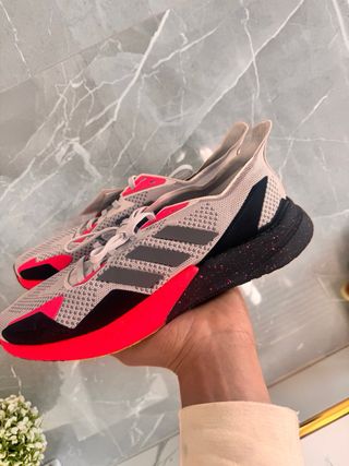 Scarpe Adidas Boost Grigio Rosso