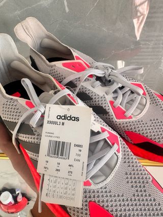 Scarpe Adidas Boost Grigio Rosso