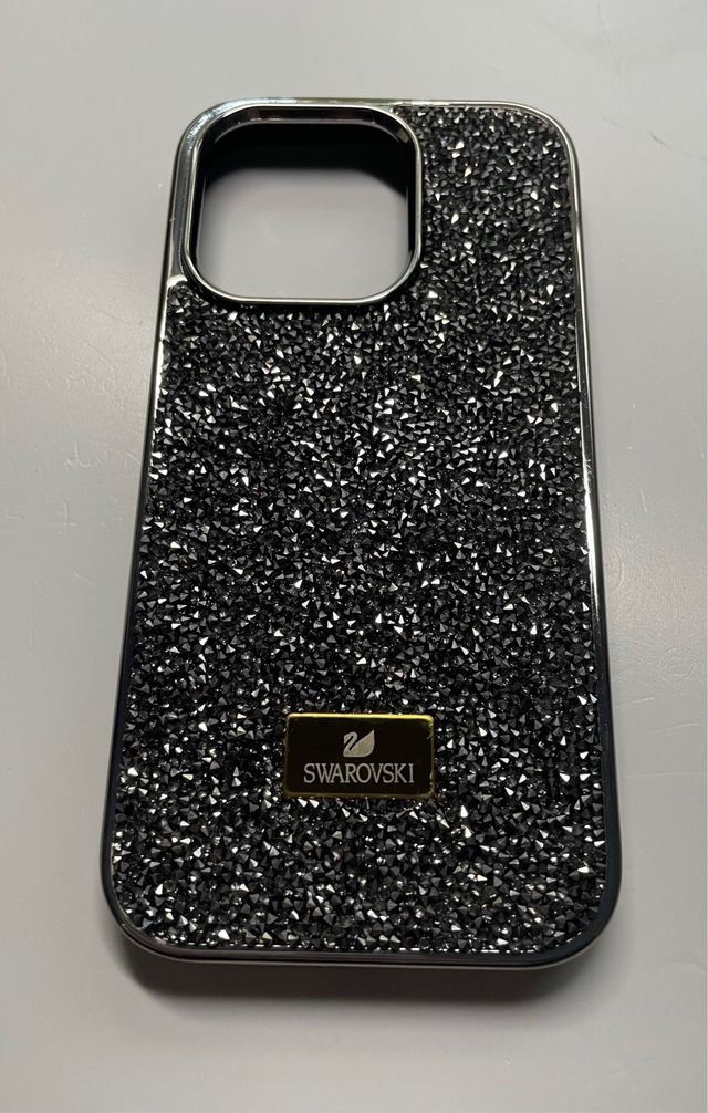 Funda Swarovski iPhone 14 Pro Plateada