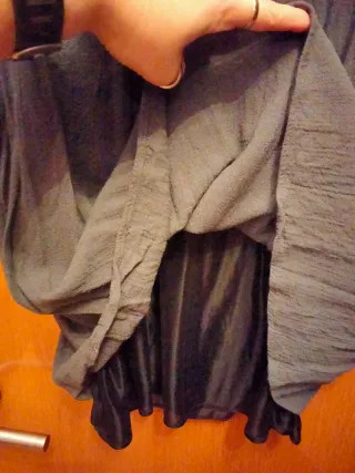 Vestido corto invierno hippie de Zara. Talla M.