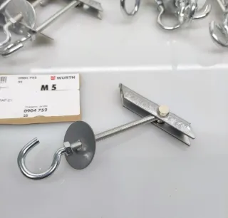 20 Tasselli Wurth M5 con Gancio