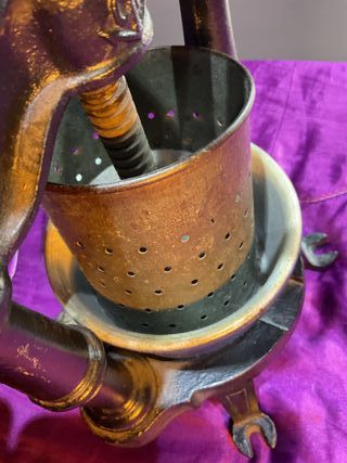 Prensa Antigua Uva Vino