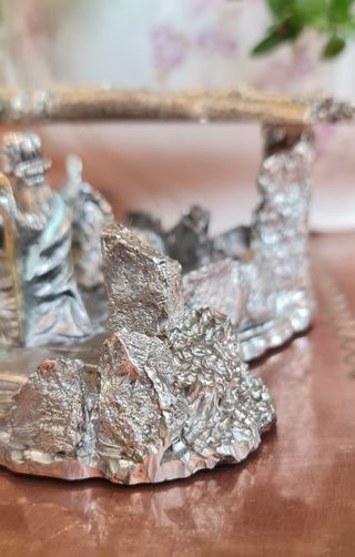 Portal de Belén Plata Laminada