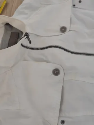 Cazadora Zara Blanca Mujer