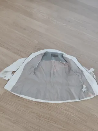 Cazadora Zara Blanca Mujer