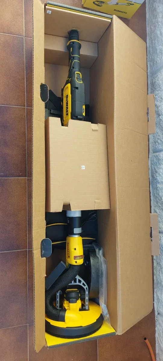 2 Lijadoras Yeso Telescópica Dewalt DCE800T2