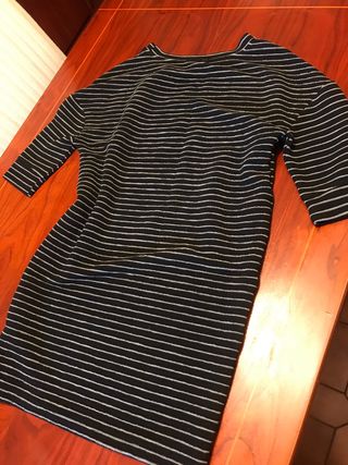 Vestido punto RINA DI MONTO rayas S