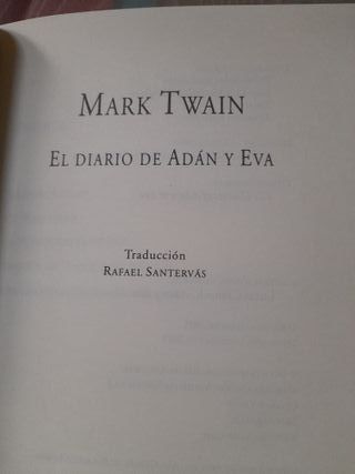 El diario de Adán y Eva