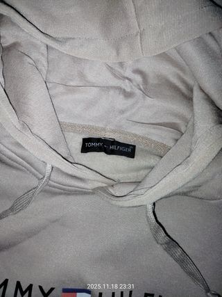 Felpa Tommy Hilfiger beige/bianca