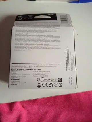 Pack 2 Cartuchos a estrenar HP 302 Originales