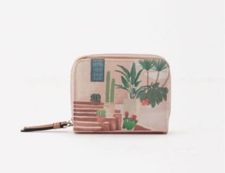 Monedero Parfois estampado plantas y cactus