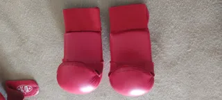 Guantoni Karate Rossi Approvati FIJLKAM