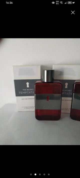 2 colonias Antonio Banderas The Secret Temptation