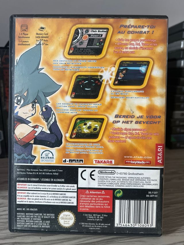 Beyblade VForce Super Tournament Battle GameCube